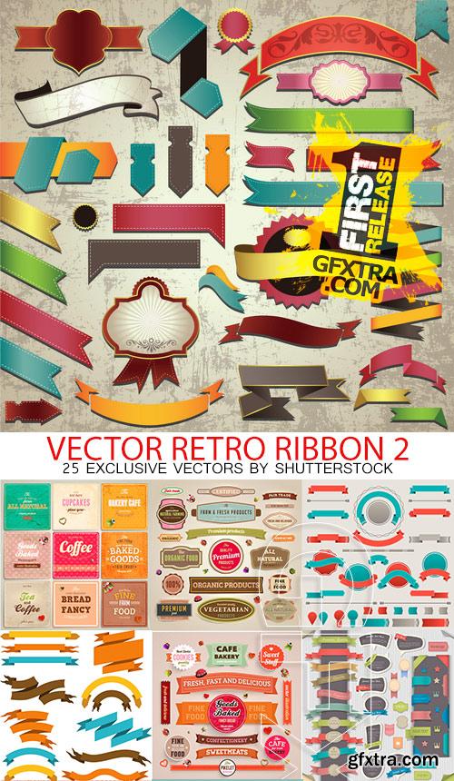 Amazing SS - Retro ribbons 2, 25xEPS