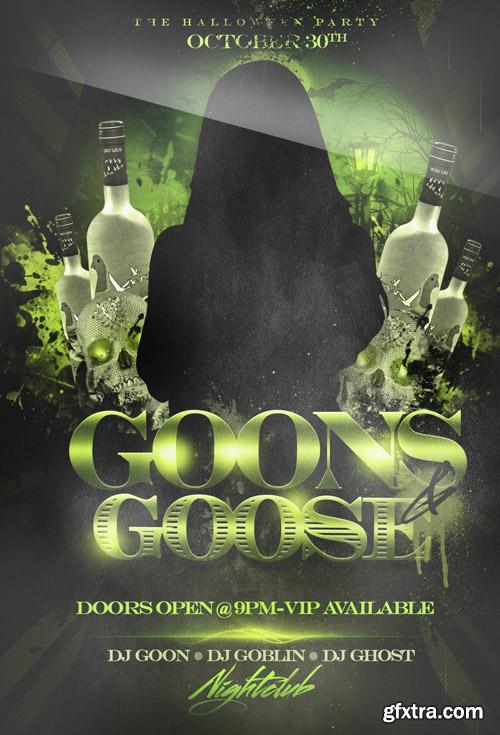 Goose Goons Flyer Template