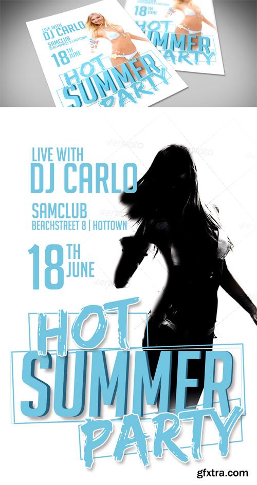 Hot Summer Party Flyer