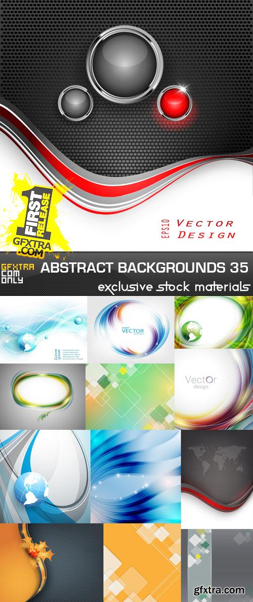 Collection of Vector Abstract Backgrounds Vol.35, 25xEPS