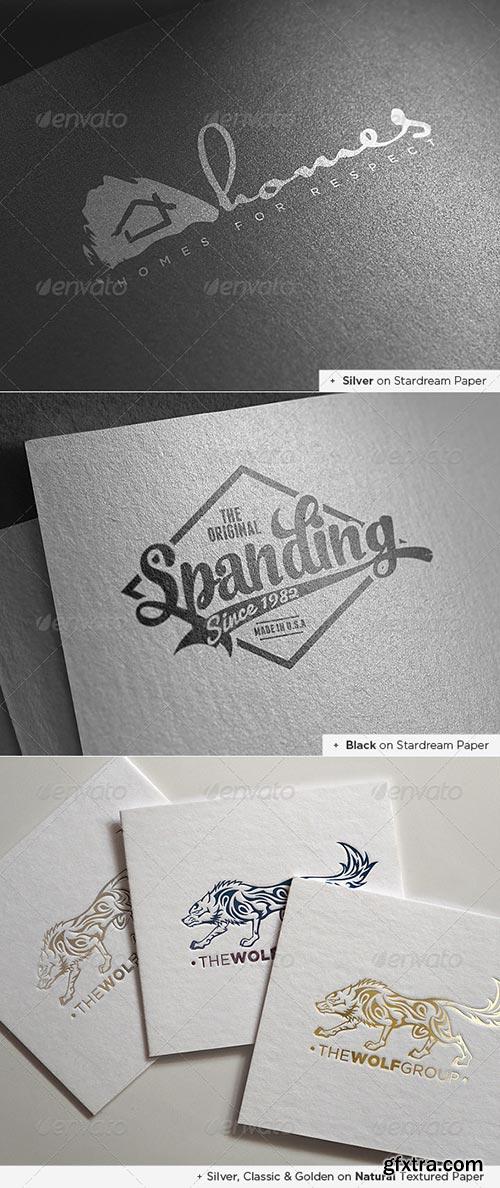 GraphicRiver - Logo Mock-Ups / Letterpress Edition