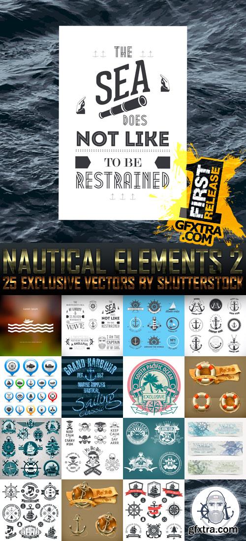 Amazing SS - Nautical Elements 2, 25xEPS