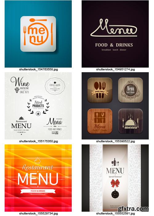 Amazing SS - Restaurant Menu 8, 25xEPS