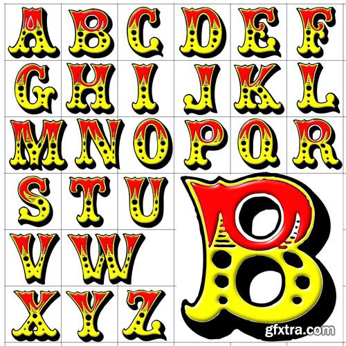 Alphabet Collection, 25xEPS