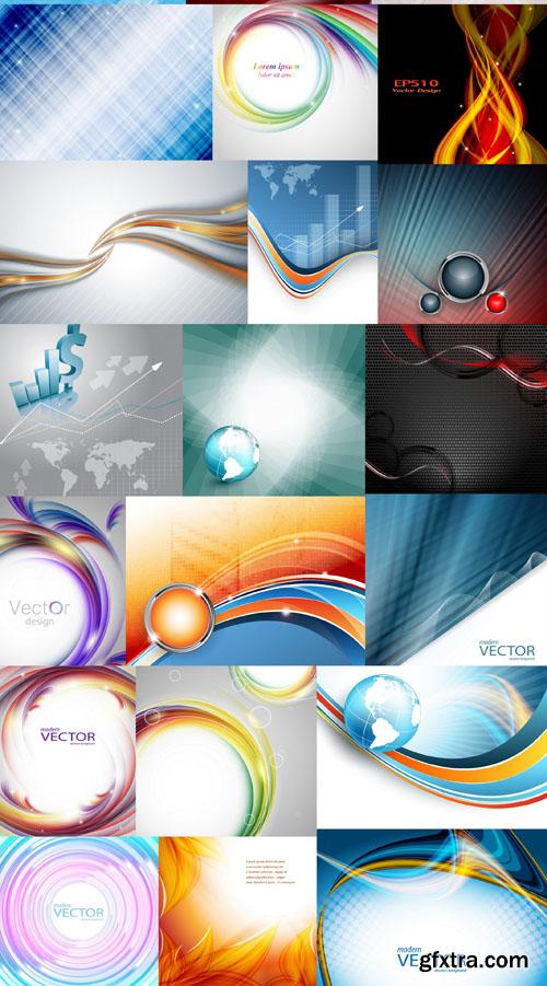 Collection of Vector Abstract Backgrounds Vol.37, 25xEPS