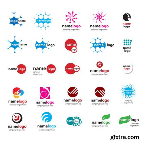 Collection of Logos vol.13, 25xEPS, AI