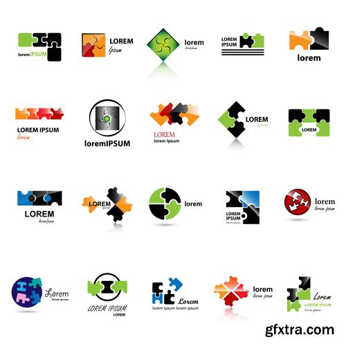 Collection of Logos vol.13, 25xEPS, AI