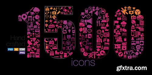 Inventicons - 1500 Icons Pack