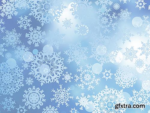 Beautiful backgrounds for Christmas and New Year - Vector