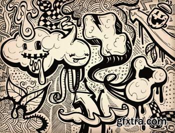 Abstract Doodles 22xEPS