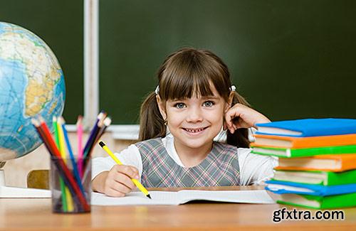 Schoolgirl, younger classes - PhotoStock