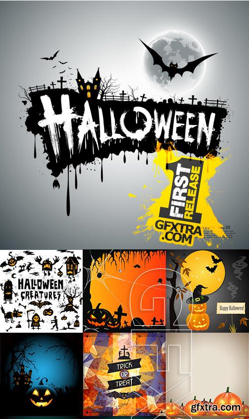 Amazing SS - Halloween background 4, 25xEPS