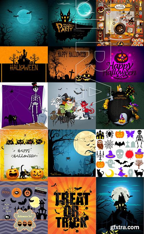 Amazing SS - Halloween background 4, 25xEPS