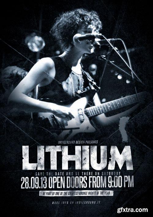 Indie Lithium Flyer Template