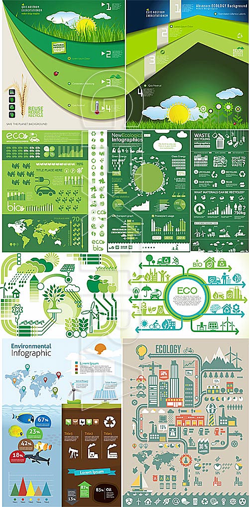 ECO Infographics elements 2