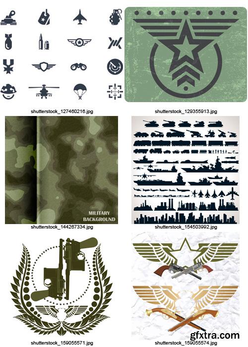 Amazing SS - Military Elements, 25xEPS