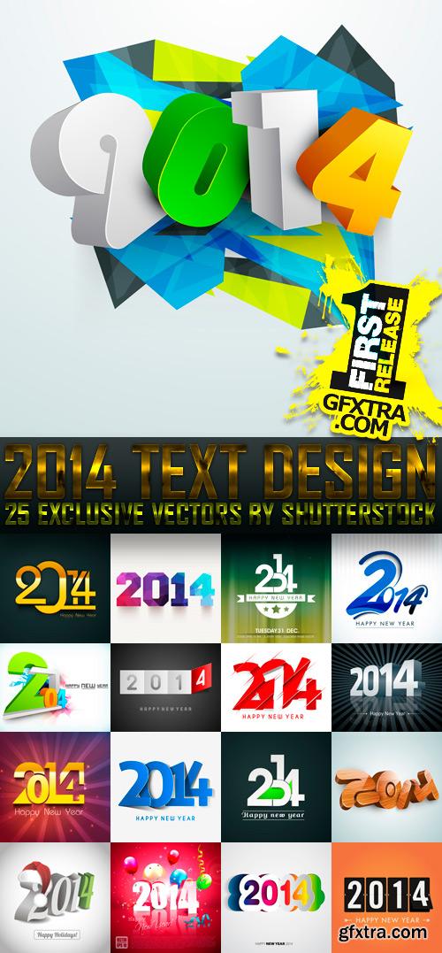 Amazing SS - 2014 Text Design (vol.2), 25xEPS