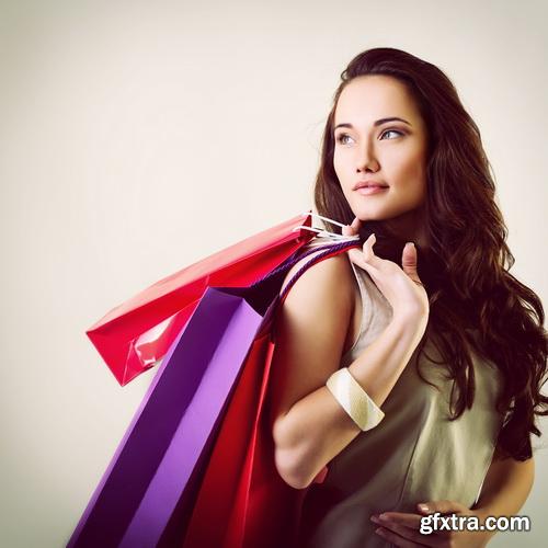 Amazing SS - Woman with shopping bags 6, 25xJPGs