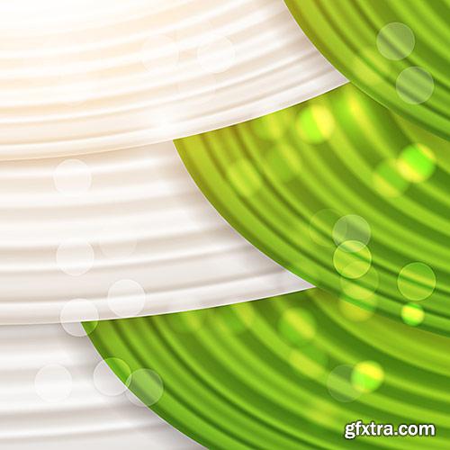 Colored in abstract style backgrounds, 3 - VectorImages