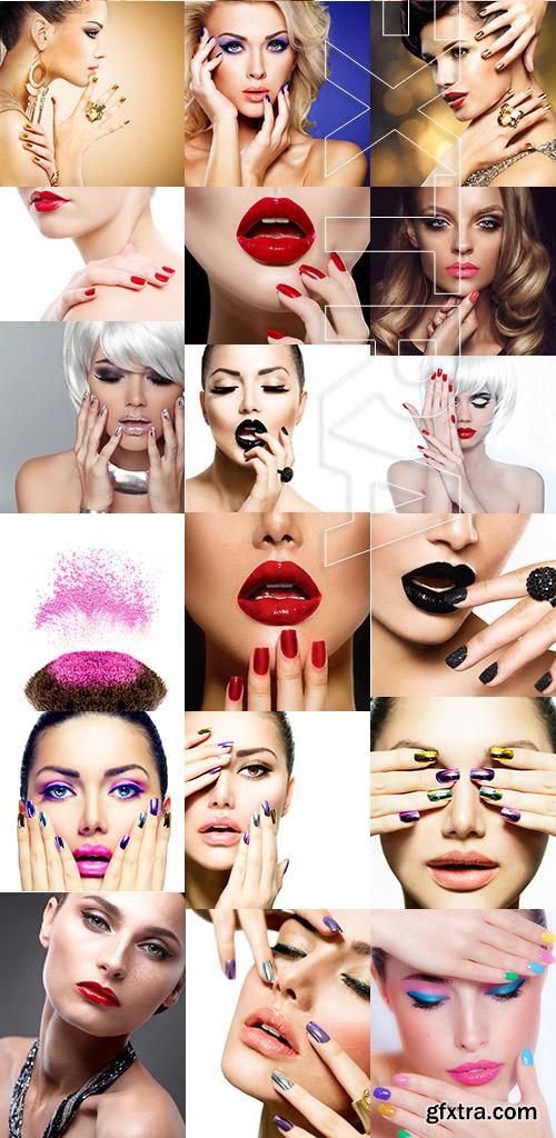 Amazing SS - Fashion Makeup and Manicure 4, 25xJPGs