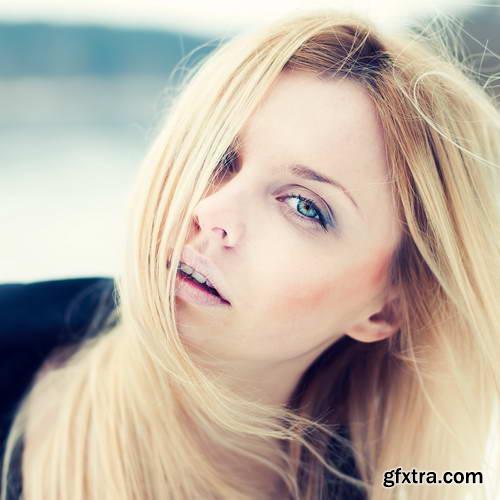 Shutterstock - Cool Woman Face Portraits I, 25xJPGs