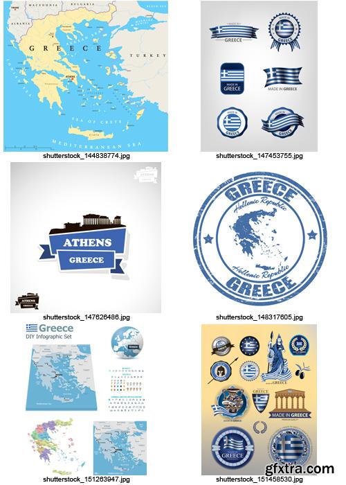 Amazing SS - Greece Elements, 25xEPS