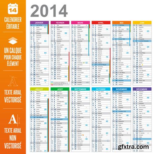 Calendar 2014, 25 EPS