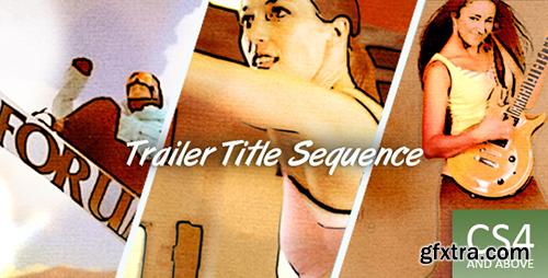 Videohive Trailer Title Sequence 2345828