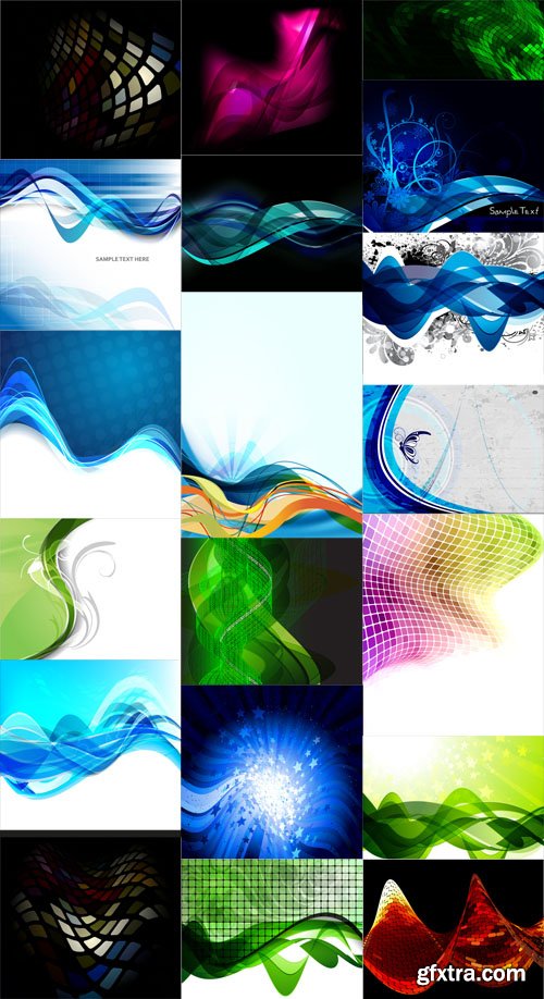 20 Abstract Vector Illustrations