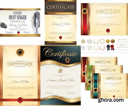 Certificates and Diplomas, 25xEPS