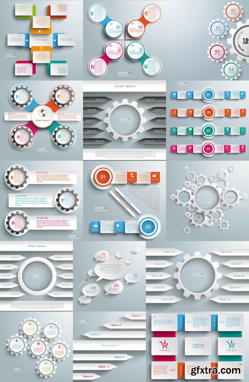 Collection of vector design elements vol.13, 25xEPS