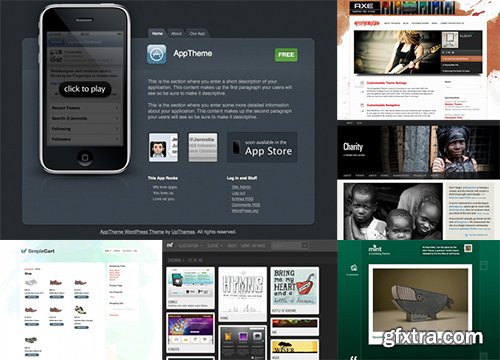 UpThemes.com - 13 Premium WordPress/Tumblr Themes + 2 WP Plugins