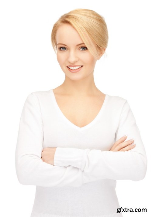 Amazing SS - Business Woman on White background, 25xJPGs