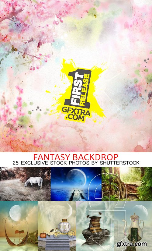 Amazing SS - Fantasy Backdrop, 25xJPGs