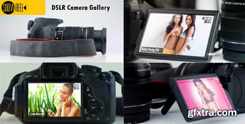 Videohive Photo Gallery on a DSLR Camera 5112560