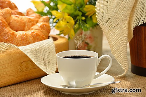 Black morning coffee - PhotoStock