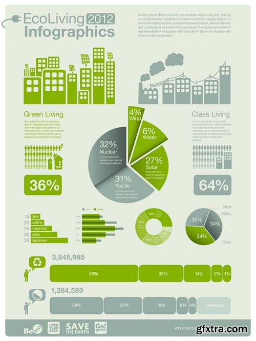 Infographics Elements - 25 EPS