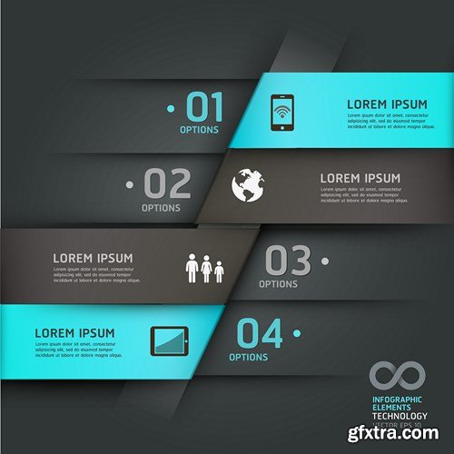 Infographics Elements #2 - 25 EPS