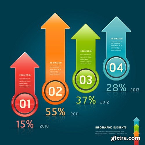 Infographics Elements #2 - 25 EPS