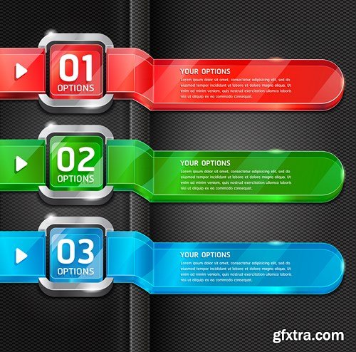 Infographics Elements #2 - 25 EPS