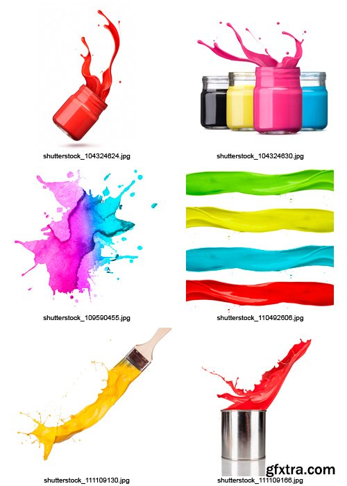 Amazing SS - Paint Splashes, 25xJPGs