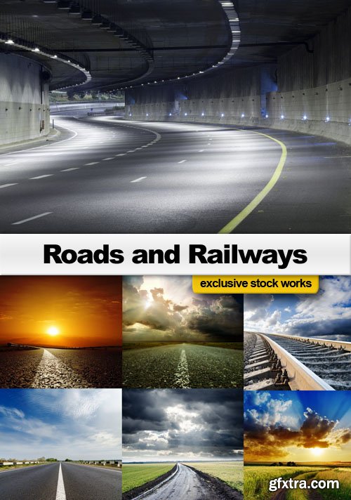 Roads and Railways - 25 JPEG