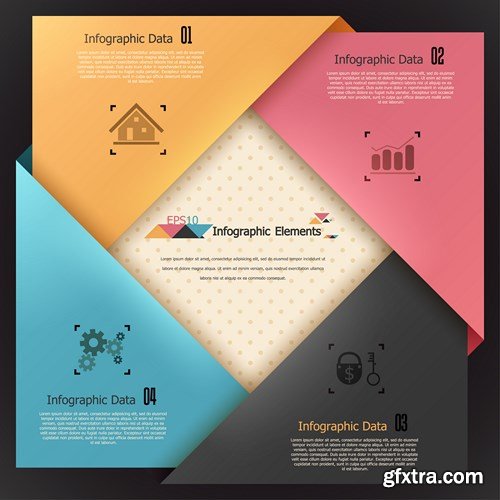 Collection of infographics vol.34, 25xEPS