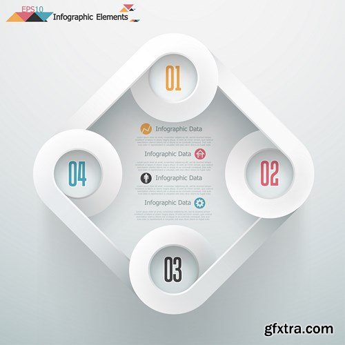 Collection of infographics vol.34, 25xEPS