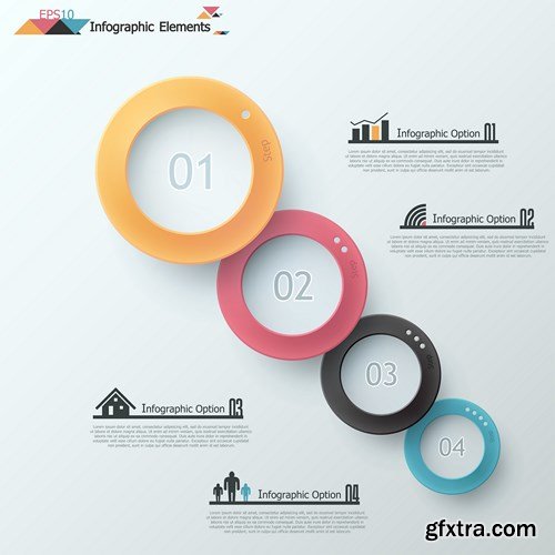 Collection of infographics vol.34, 25xEPS