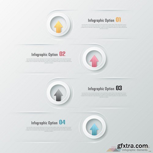 Collection of infographics vol.34, 25xEPS