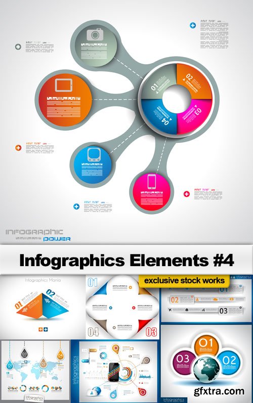 Infographics Elements #4 - 25 EPS