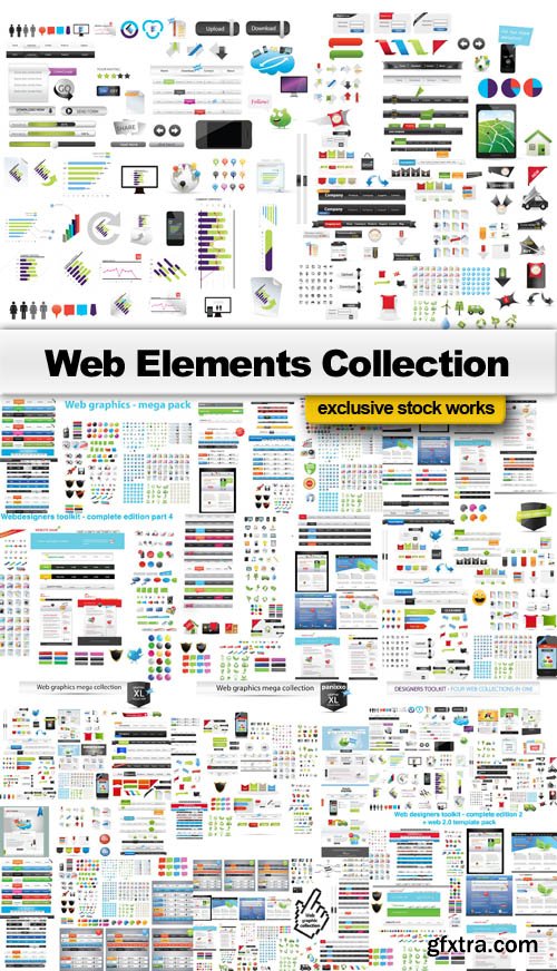 Web Elements Collection - 25 EPS