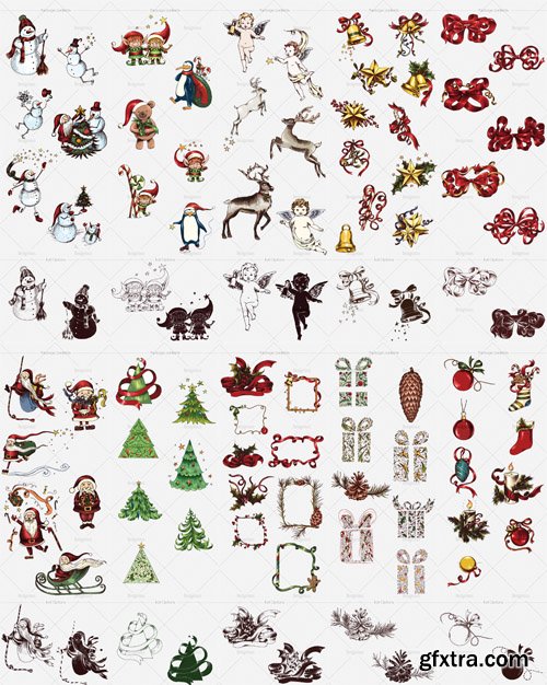 Vector Christmas Design Elements Bundle