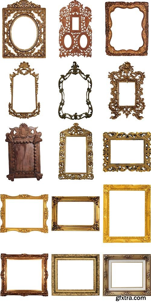 Decorative Frame Collection, 172xPNGs Transparent